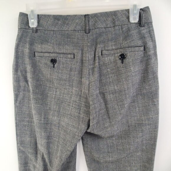Express Design Studio Dress Pants Flat Front Gray Women's Size 0R - Picture 5 of 10